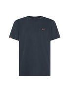 T-shirt Sun 68 uomo manica corta Special Dyed Beach blu