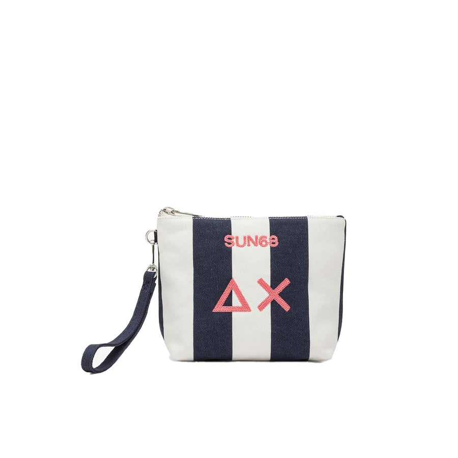 Mini Pochette Sun 68 uomo printed blu