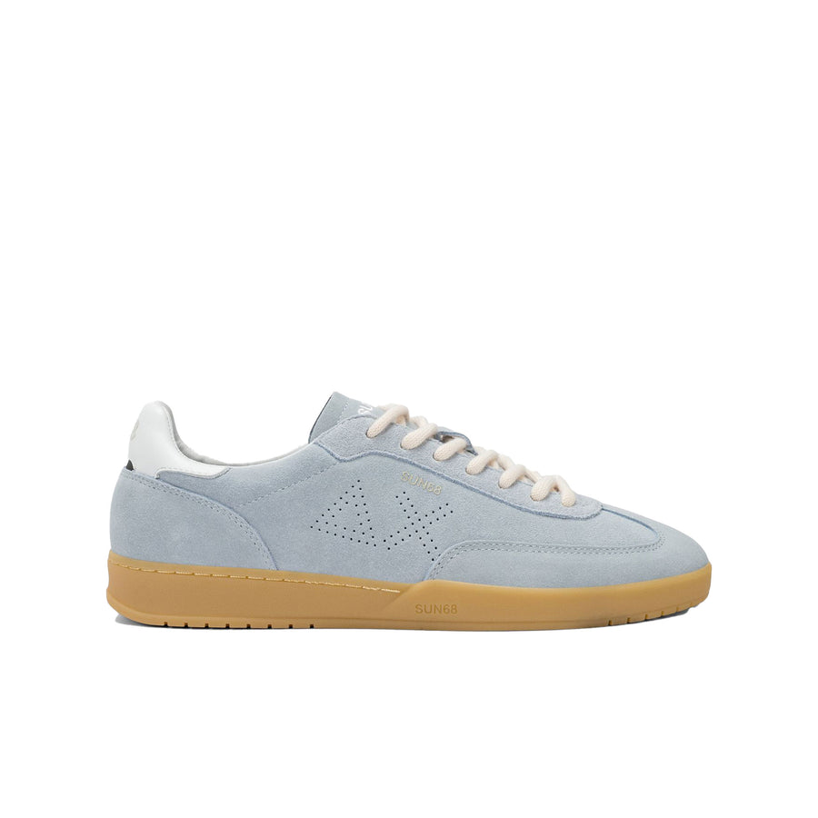 Sneakers Sun 68 uomo California Sun suede azzurro