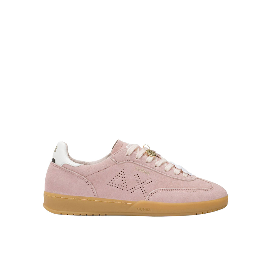 Sneakers Sun 68 donna California Sun suede rosa