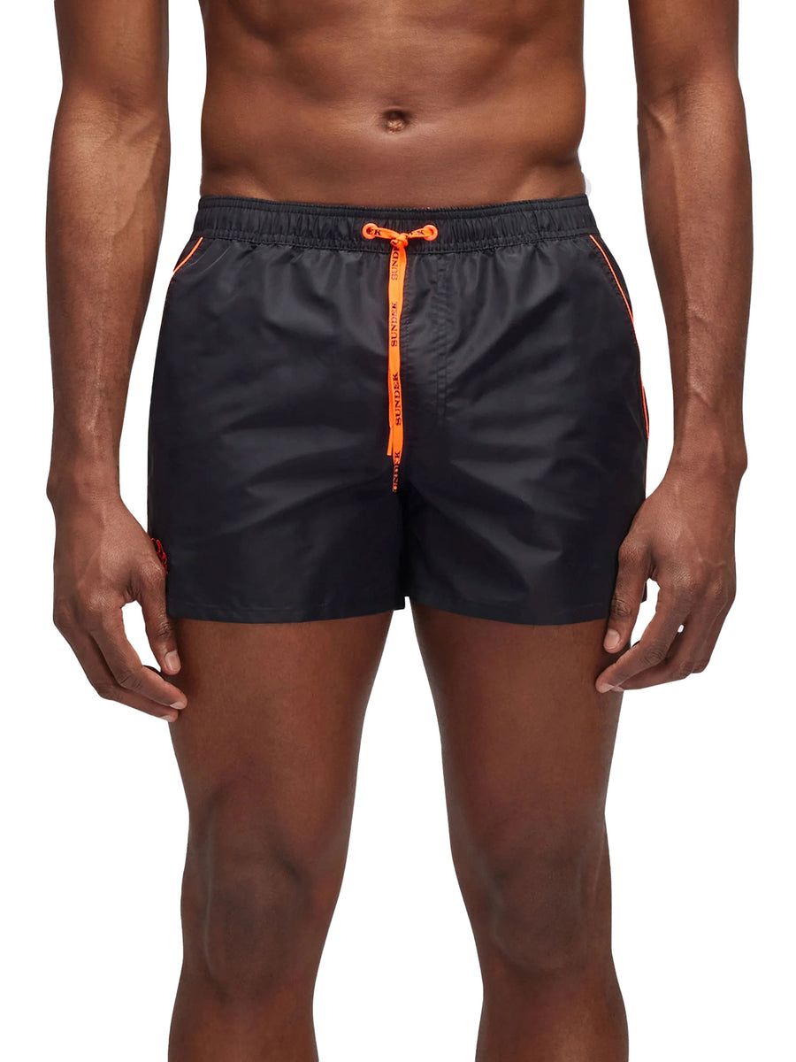 Shorts mare Sundek uomo coltrane nero