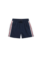 Boxer mare Tommy Hilfigher Bambino medium drawsting stripes blu