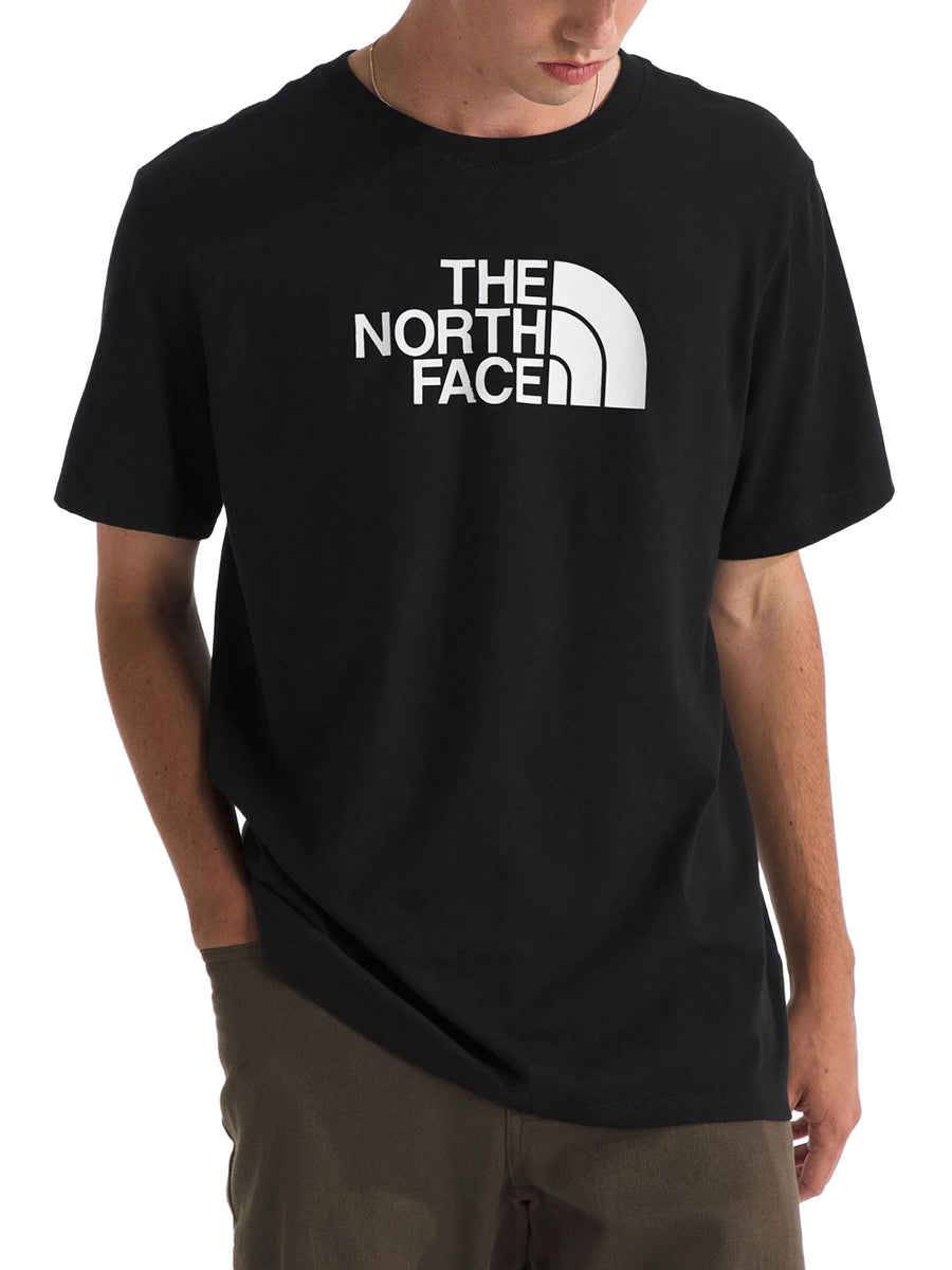 T-shirt The North Face Uomo manica corta evolution half dome 
 nero/bianco