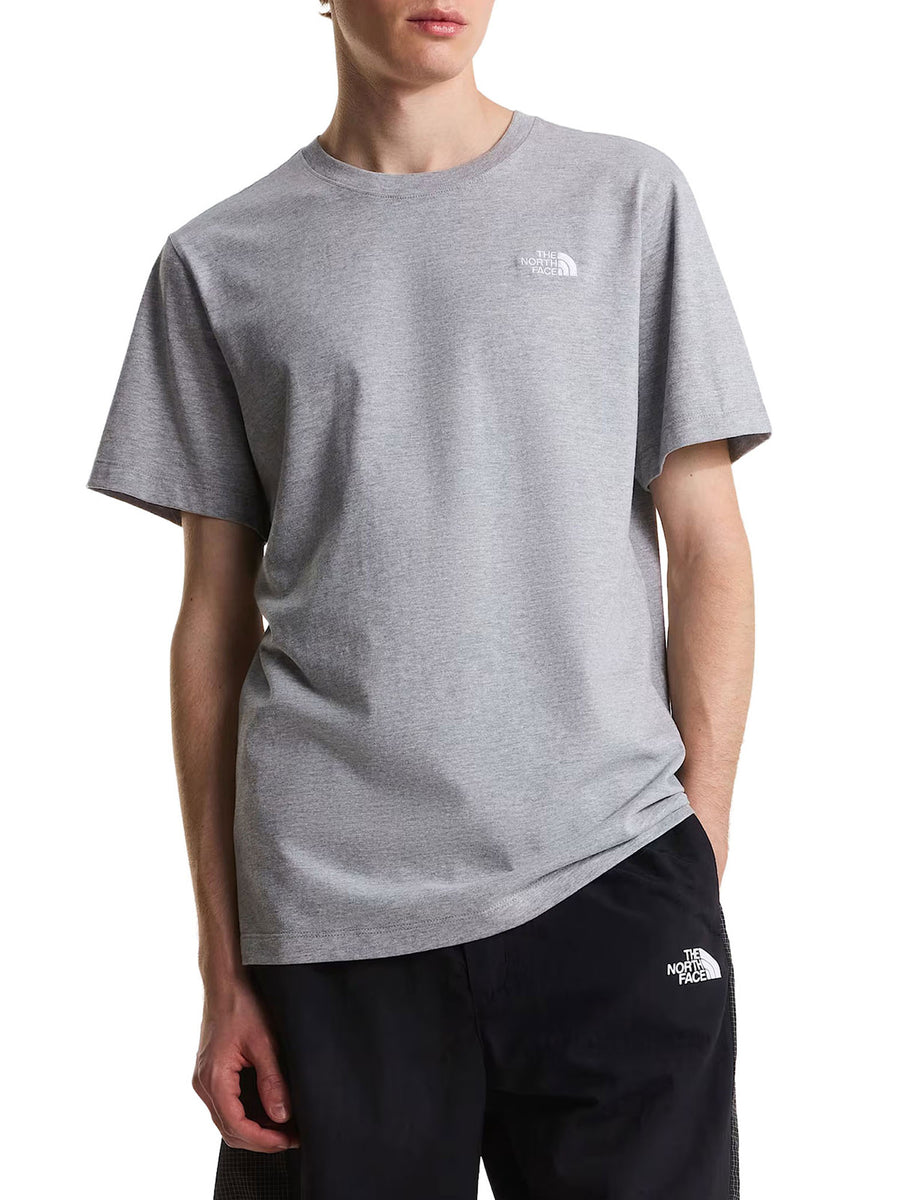 T-shirt The North Face Uomo manica corta evolution simple dome
 Grigio