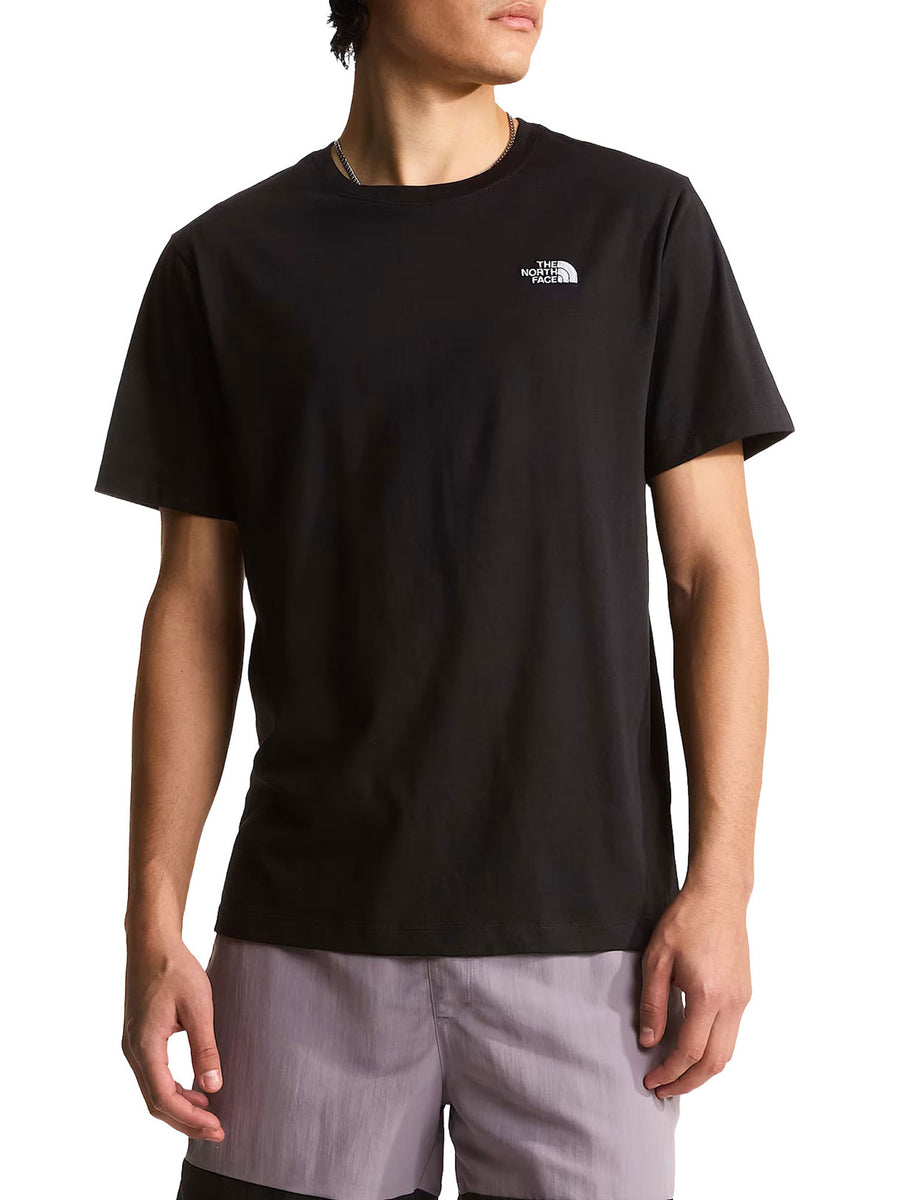 T-shirt The North Face Uomo manica corta evolution simple dome
 Nero