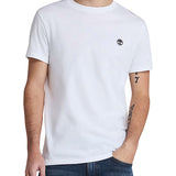 T-shirt Timberland uomo manica corta Dunstan River bianco