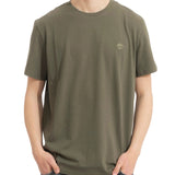 T-shirt Timberland uomo manica corta Dunstan River militare