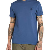 T-shirt Timberland uomo manica corta Dunstan River blu
