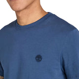 T-shirt Timberland uomo manica corta Dunstan River blu