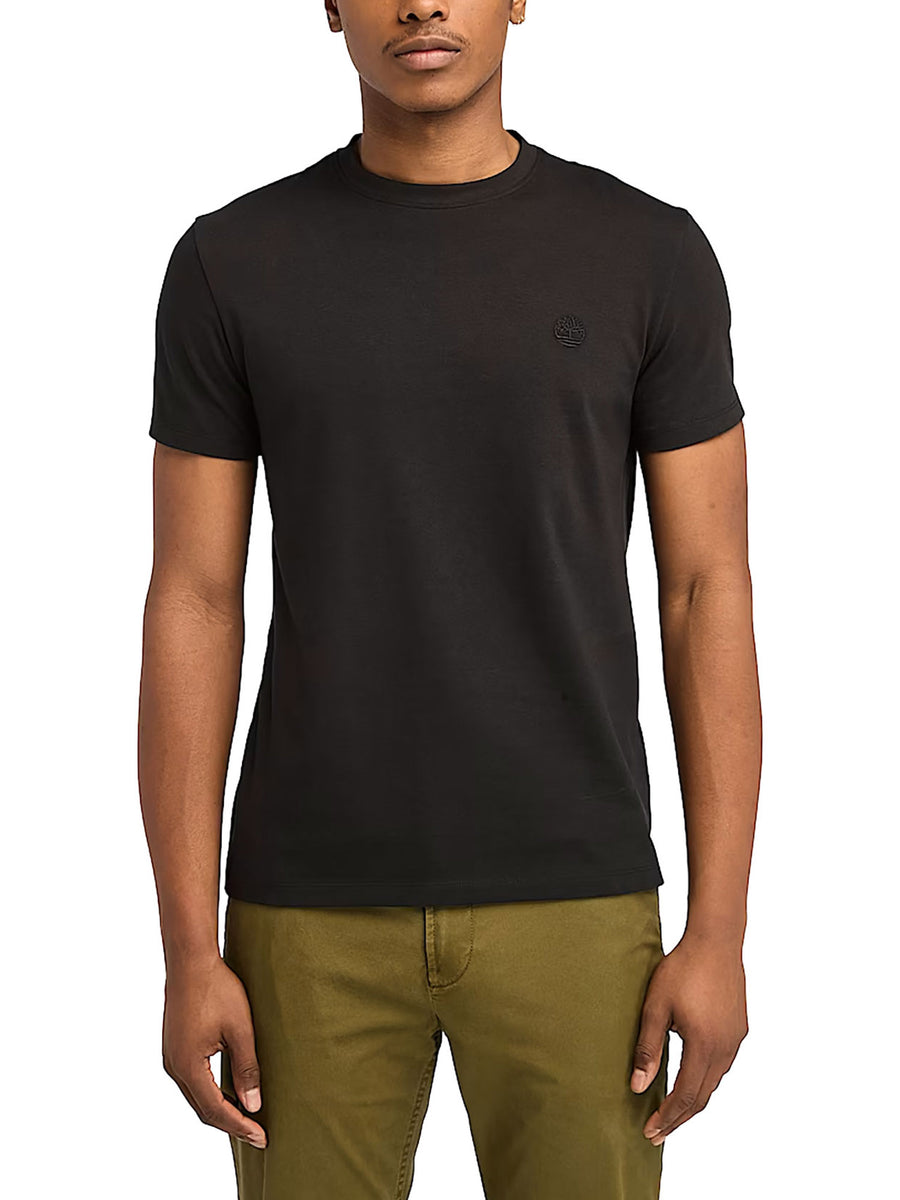 T-shirt Timberland uomo manica corta Dunstan River nero
