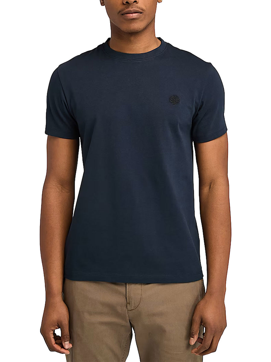 T-shirt Timberland uomo manica corta Dunstan River blu