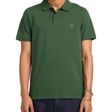 Polo Timberland uomo manica corta Millers River verde
