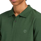 Polo Timberland uomo manica corta Millers River verde