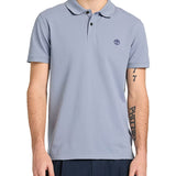 Polo Timberland uomo manica corta Millers River stone wash