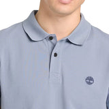 Polo Timberland uomo manica corta Millers River stone wash