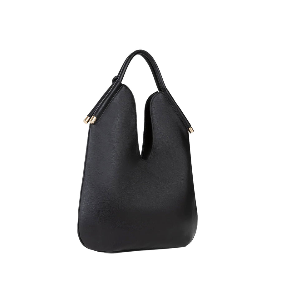 Borsa Shopper V 73 donna Amber nero