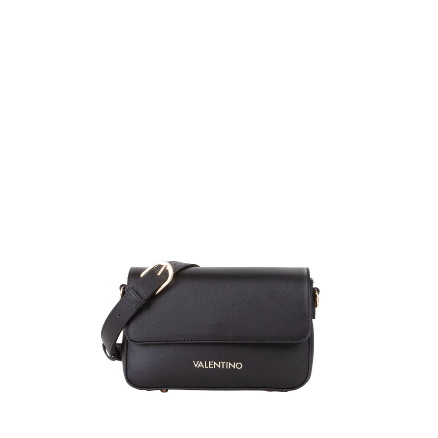 Borsa a spalla con pattina Valentino donna zero re nero