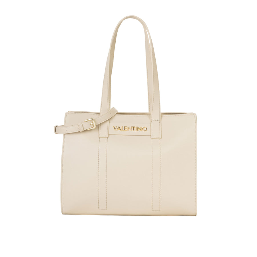Borsa shopper big Valentino donna Aury RE ecrù