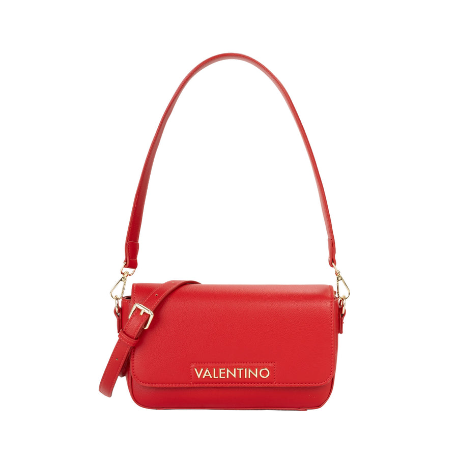 Borsa a spalla con pattina Valentino donna aury re rubino