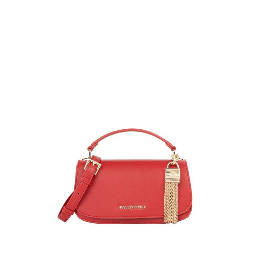 Borsa a spalla flap bag Valentino donna Iride rubino