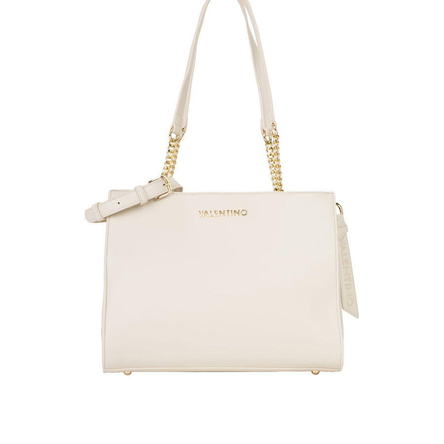 Borsa shopper Valentino donna Hira ecrù