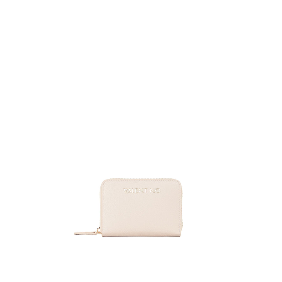 Portafogli small con zip Alexia Valentino donna ecrù