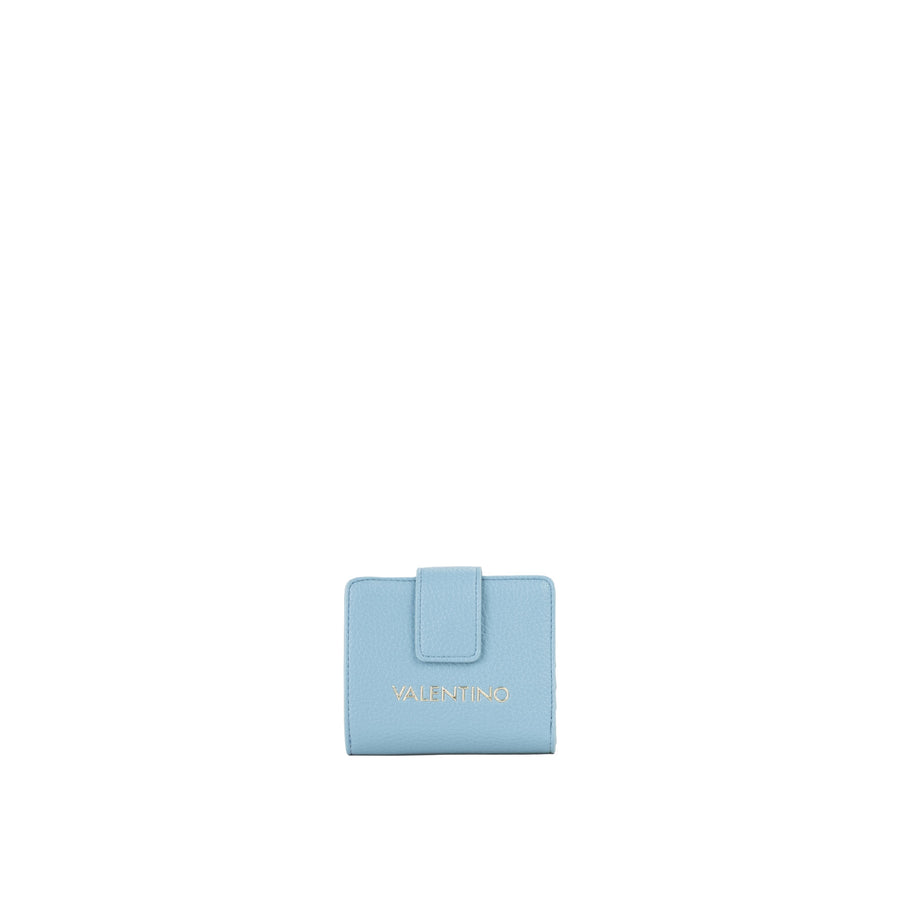 Mini portafogli Alexia con zip e bottone Valentino donna avio