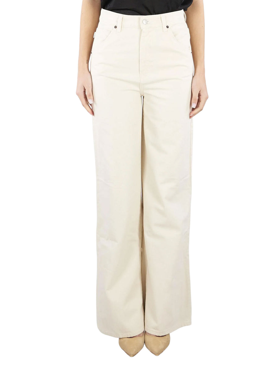 Chino Vicolo donna Flare Lexie burro