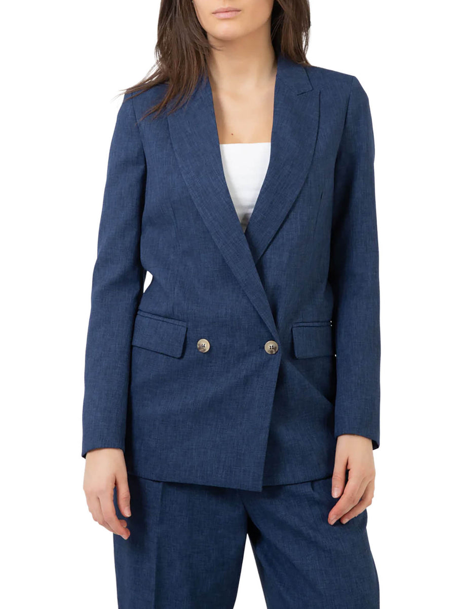 Giacca Vicolo donna Dopppio petto blu