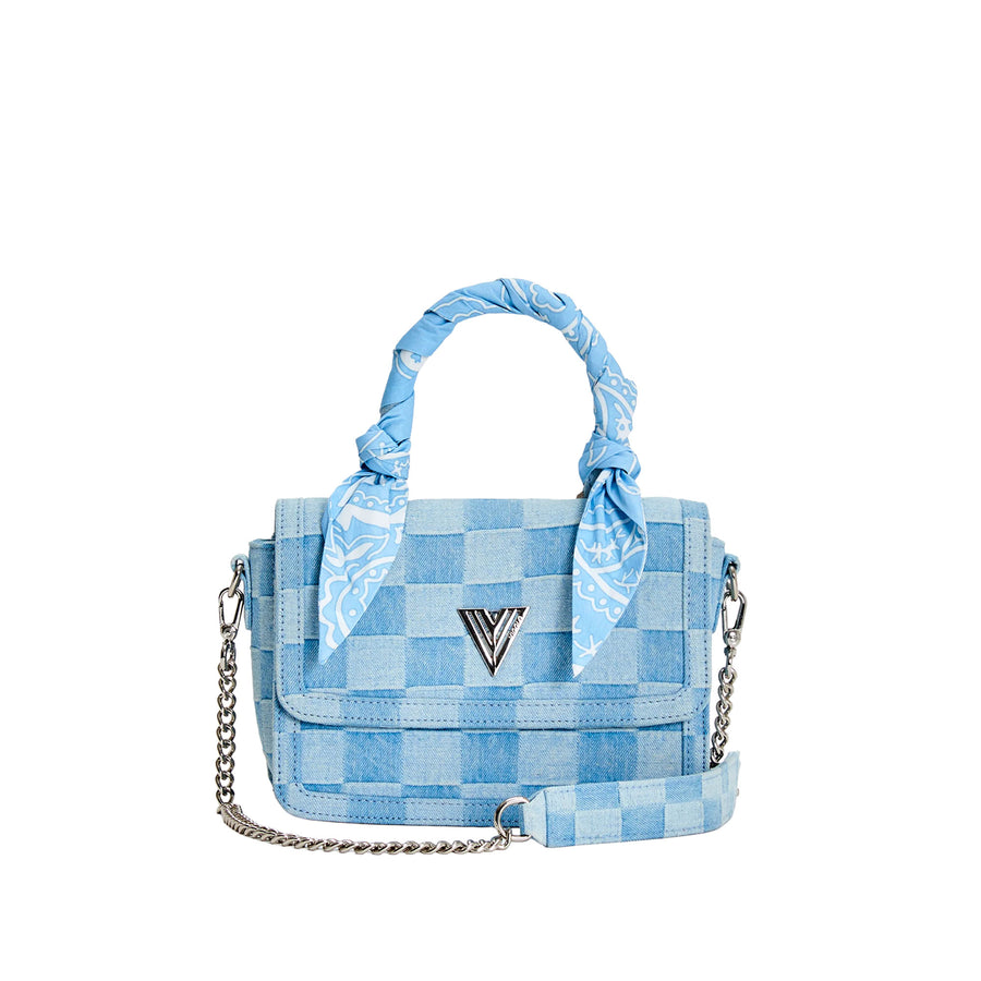 Borsa a mano Vicolo donna Lemarais denim