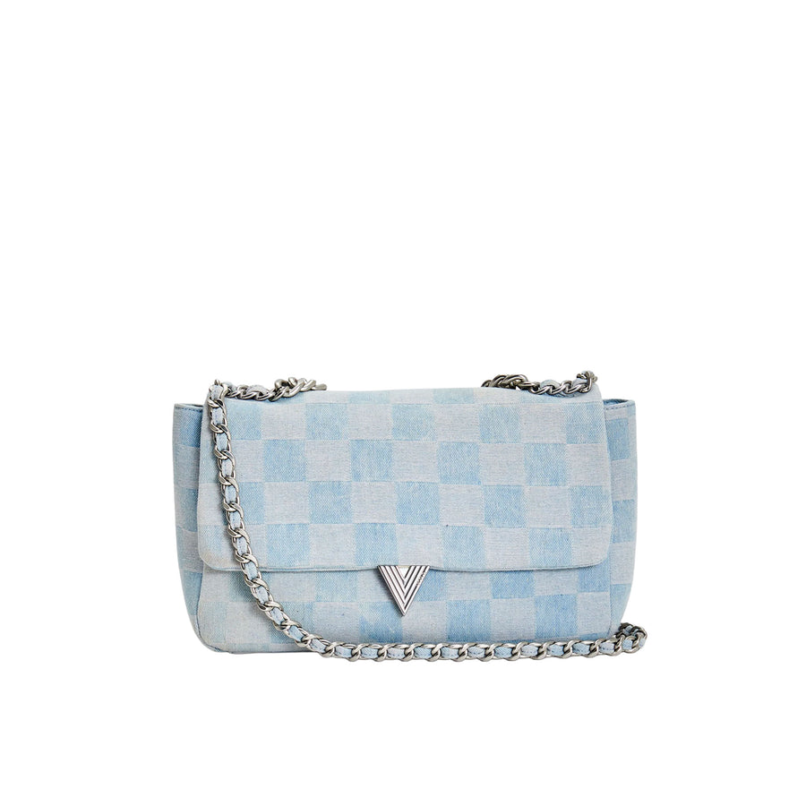 Borsa a tracolla Vicolo donna Dama denim