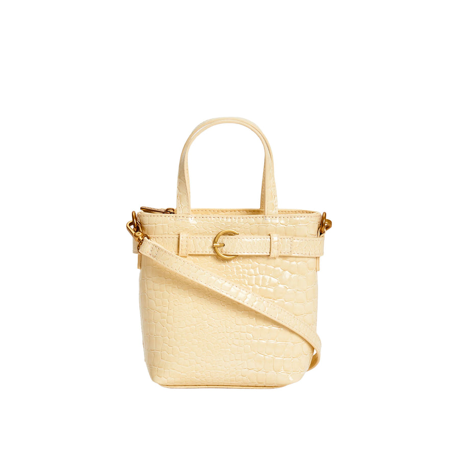 Borsa a secchiello Vicolo donna Cocco burro