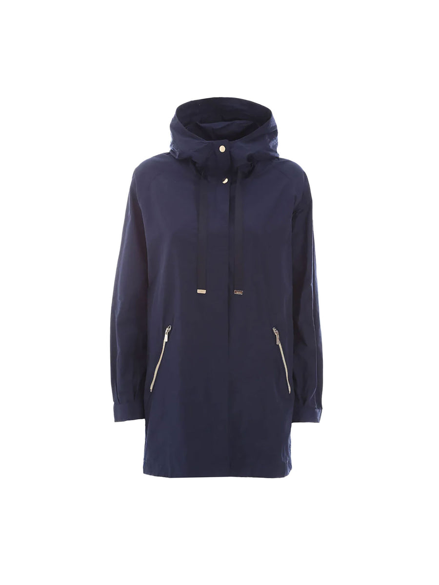 Parka Yes Zee donna Nylon blu