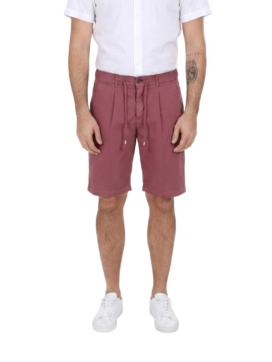 Bermuda Yes Zee uomo con coulisse melograno