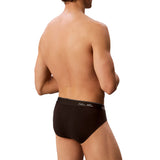 Slip hip brief Calvin Klein confezione da 3 uomo nero