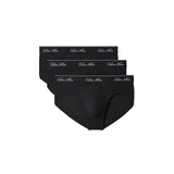 Slip hip brief Calvin Klein confezione da 3 uomo nero