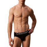 Slip hip brief Calvin Klein confezione da 3 uomo nero