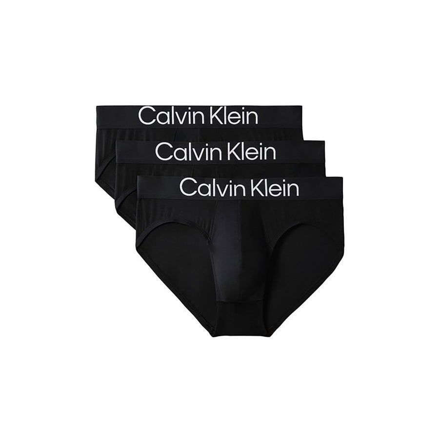 Slip hip brief Calvin Klein confezione da 3 uomo nero