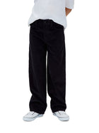 Pantalone Calvin Klein chino in velluto a coste bambino nero