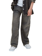 Jeans Calvin Klein modello skater ragazzo black denim