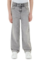 Jeans Calvin Klein bambino barrel denim grigio