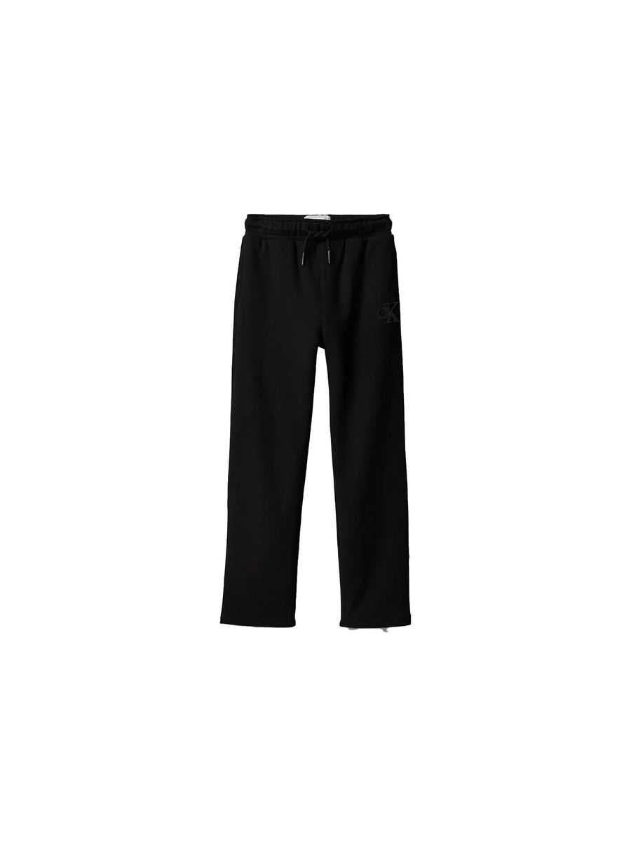 Pantalone Calvin Klein bambino straight leg nero