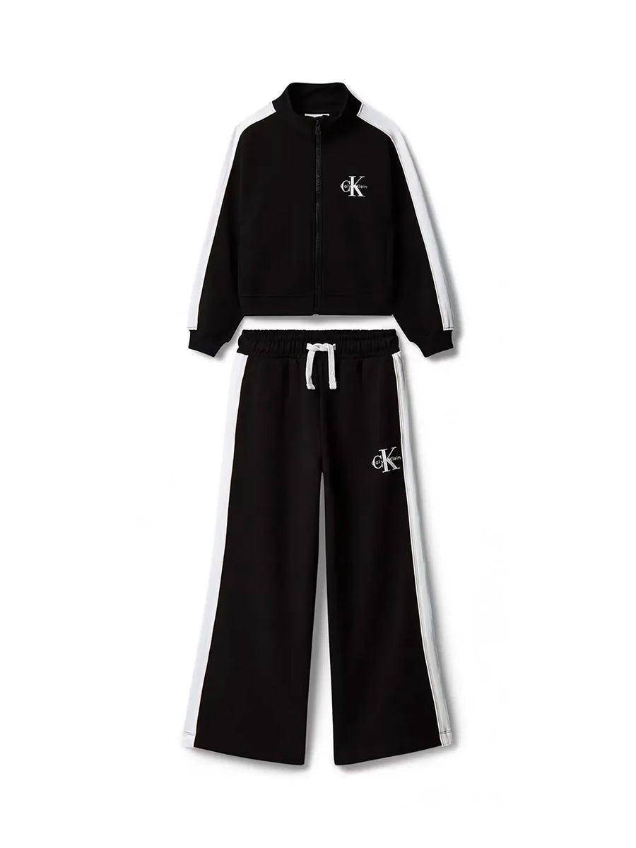 Tuta Calvin Klein bambina mini me nero