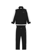 Tuta Calvin Klein ragazzo in felpa colorblock nero