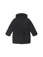 Giubbino Calvin Klein ragazzo con zip e cappuccio back to school nero