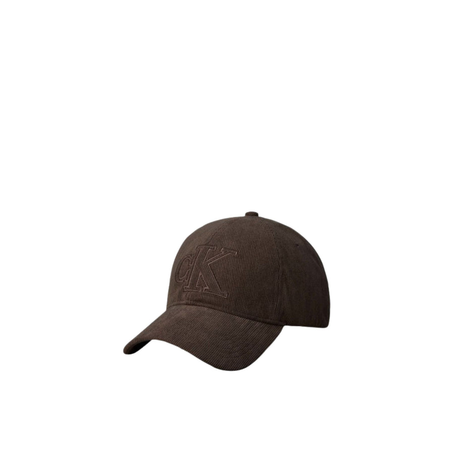 Cappello Calvin Klein uomo baseball Seasonal Story con monogramma moro