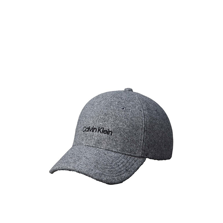 Cappello Calvin Klein uomo baseball con logo lettering grigio