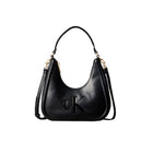 Borsa Calvin Klein donna a spalla Bold CK Small Crescent nero