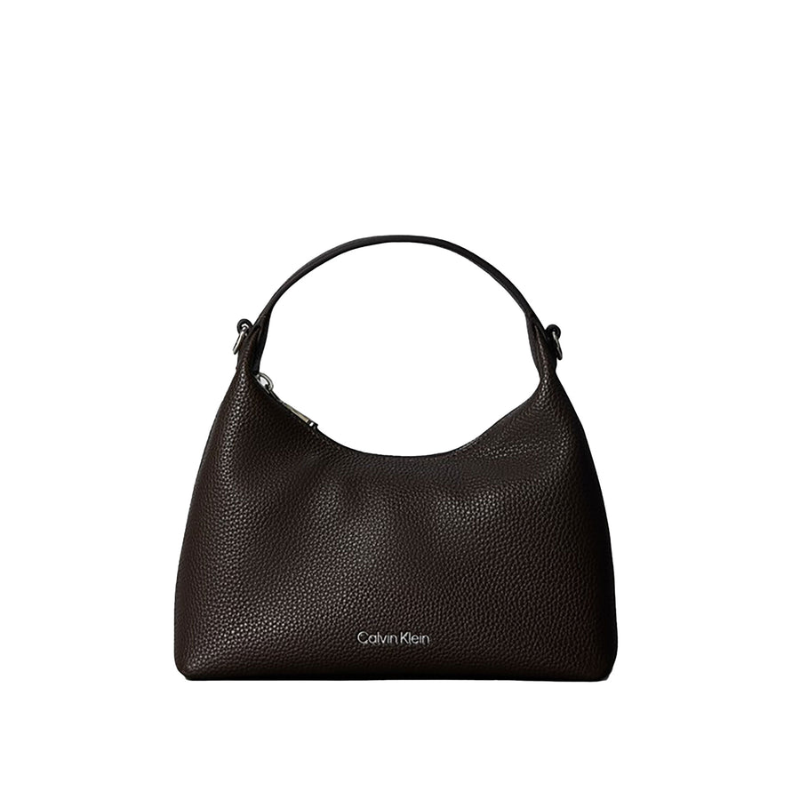Borsa Calvin Klein donna a spalla small con tracolla moro