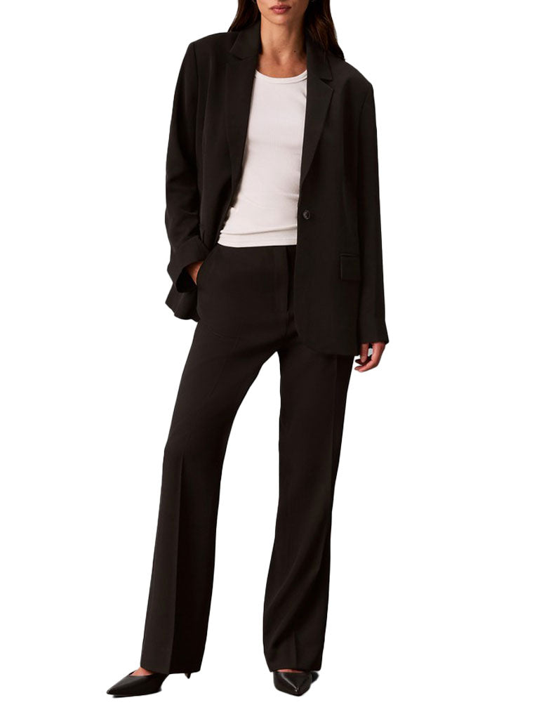 Giacca Calvin Klein Jeans donna blazer con revers nero
